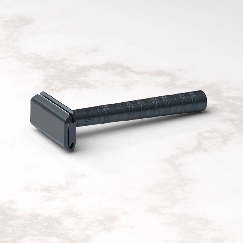 Henson Shaving AL13 aggressive DE Safety Razor Gray