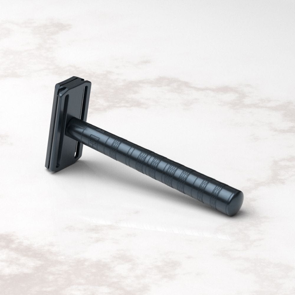 Henson Shaving AL13 aggressive DE Safety Razor Gray