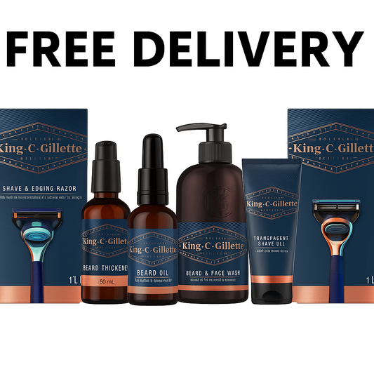 King C Gillette 6 Piece Bundle