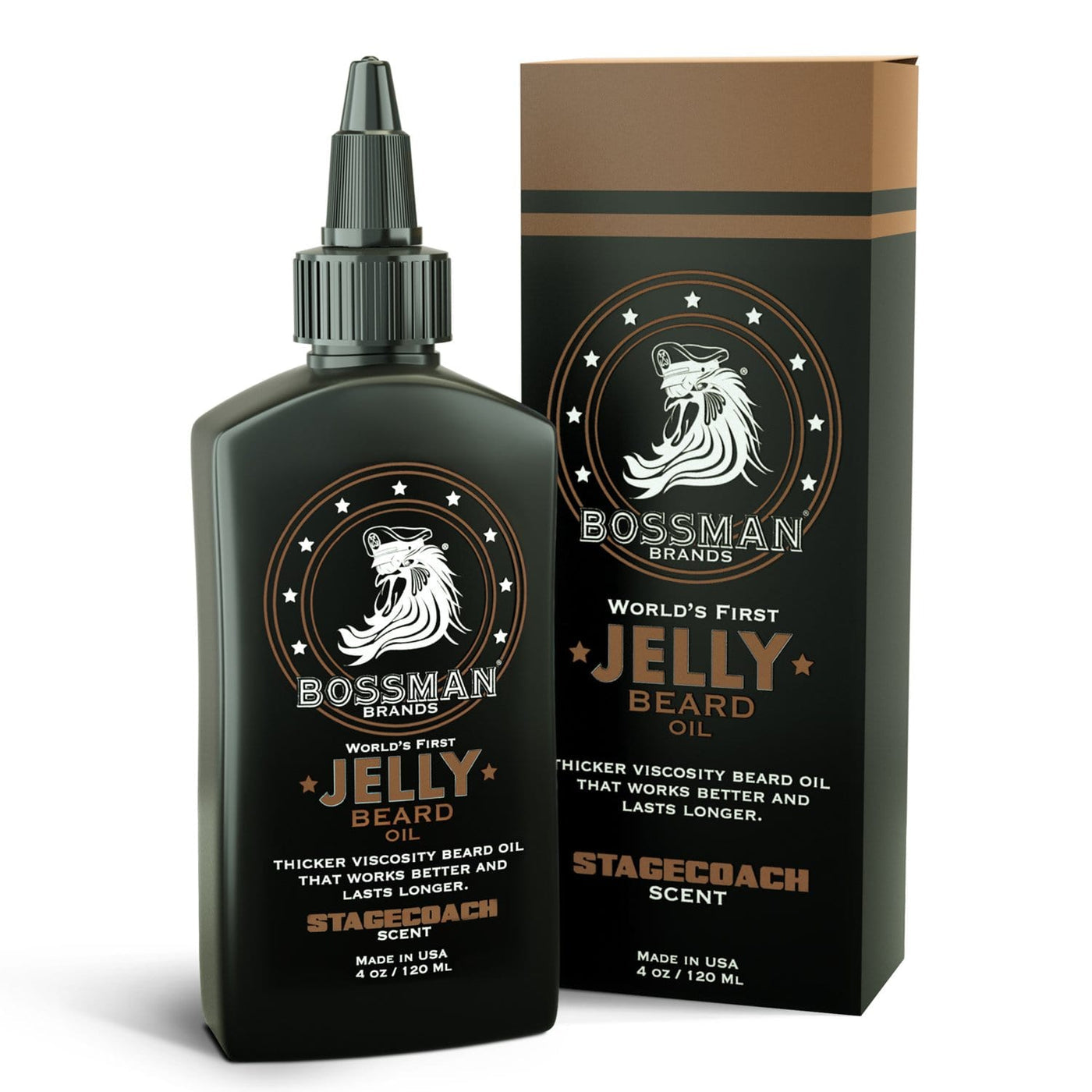 Bossman Jelly Stagecoach Beard Oil 120ml
